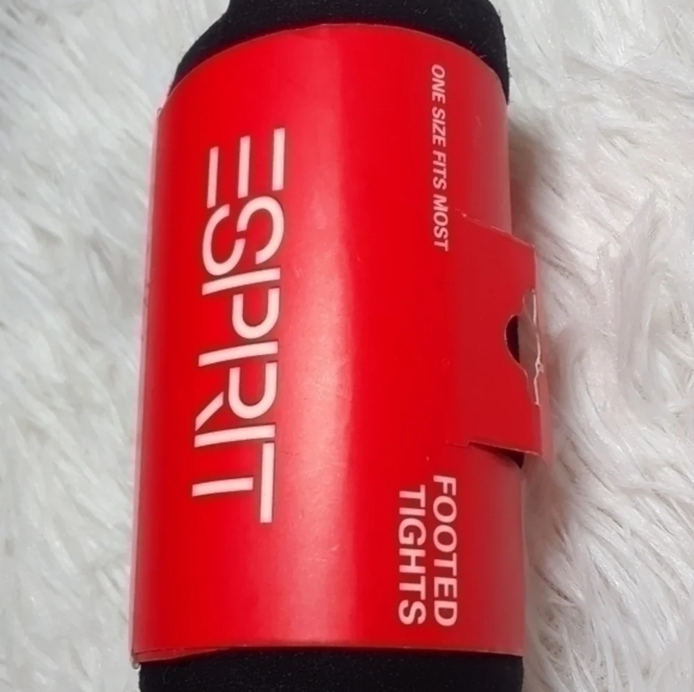 Esprit Opague Footed Tights-Size OS